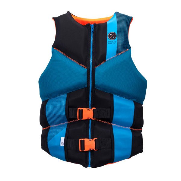 Hyperlite Indy CGA Wakeboard Vest Mens Sz XL Black/Blue 